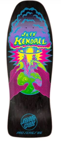 Santa Cruz Jeff Kendall End Of The World 10 Reissue Skateboard Deck