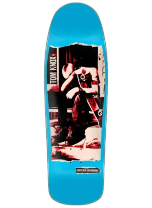 Santa Cruz Tom Knox Punk 9.89 Reissue Skateboard Deck