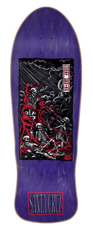 Santa Cruz O'brien Purgatory Reissue 9.85 Skateboard Deck
