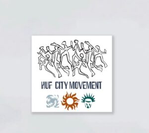 HUF Movement Sticker