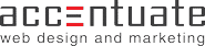 Accentuate Web Design And Marketing Logo Noedge
