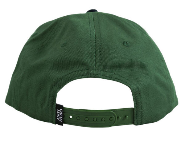 anti hero lil pigeon forest green snapback hat