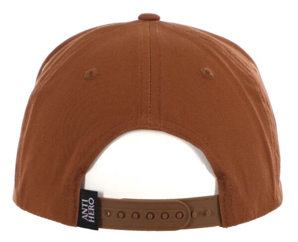 Anti Hero Lil Pigeon Brown Snapback Hat - Image 2