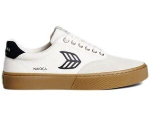 cariuma naioca gustavo pro gum/smoke/white suede shoes