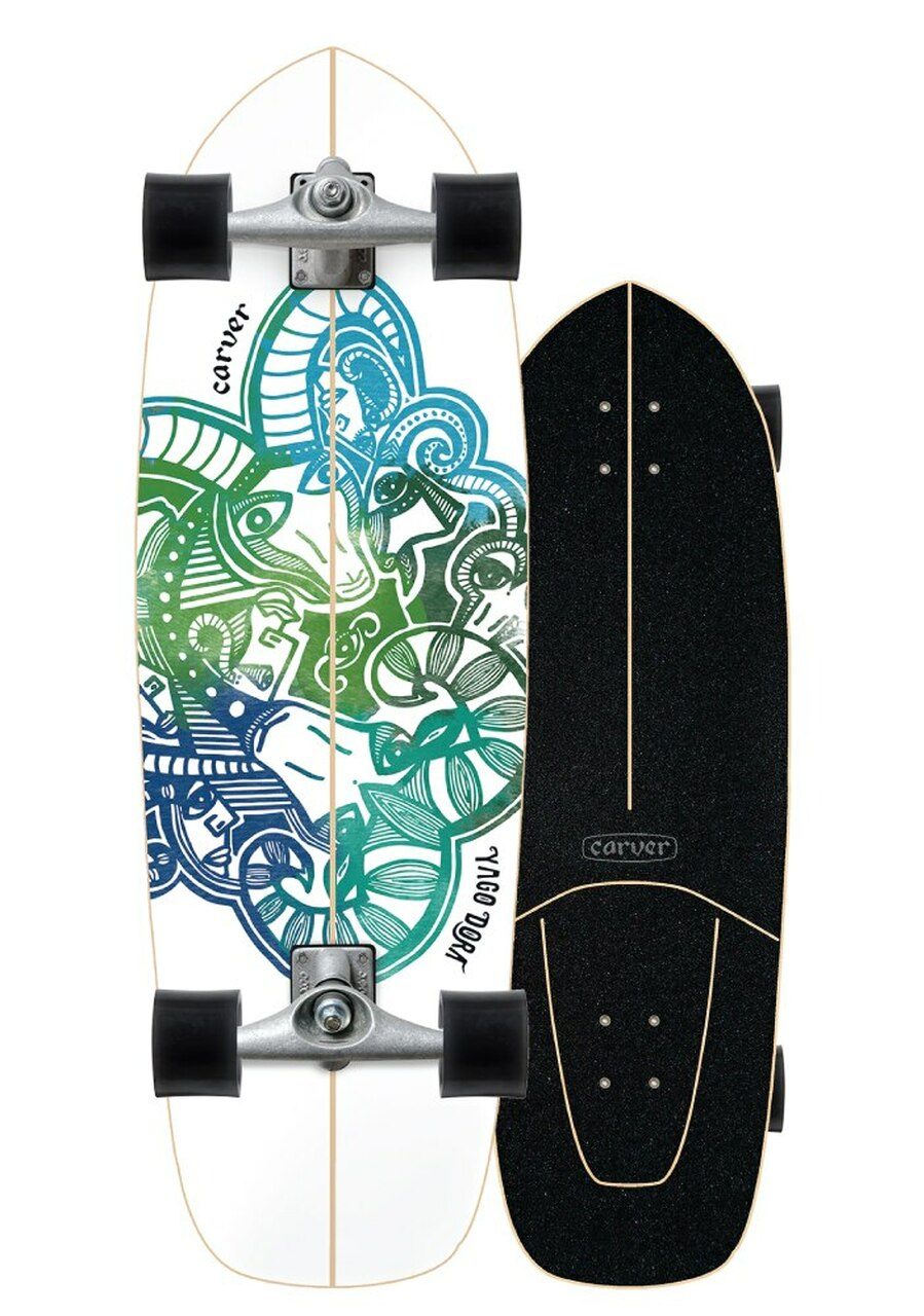 Carver Yago Dora Skinny Goat 30.75 Surfskate Complete CX Trucks
