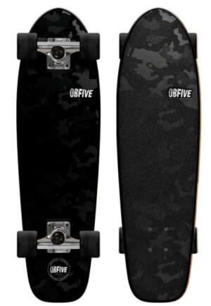 OBfive Black Ops 28" Skateboard Cruiser Complete