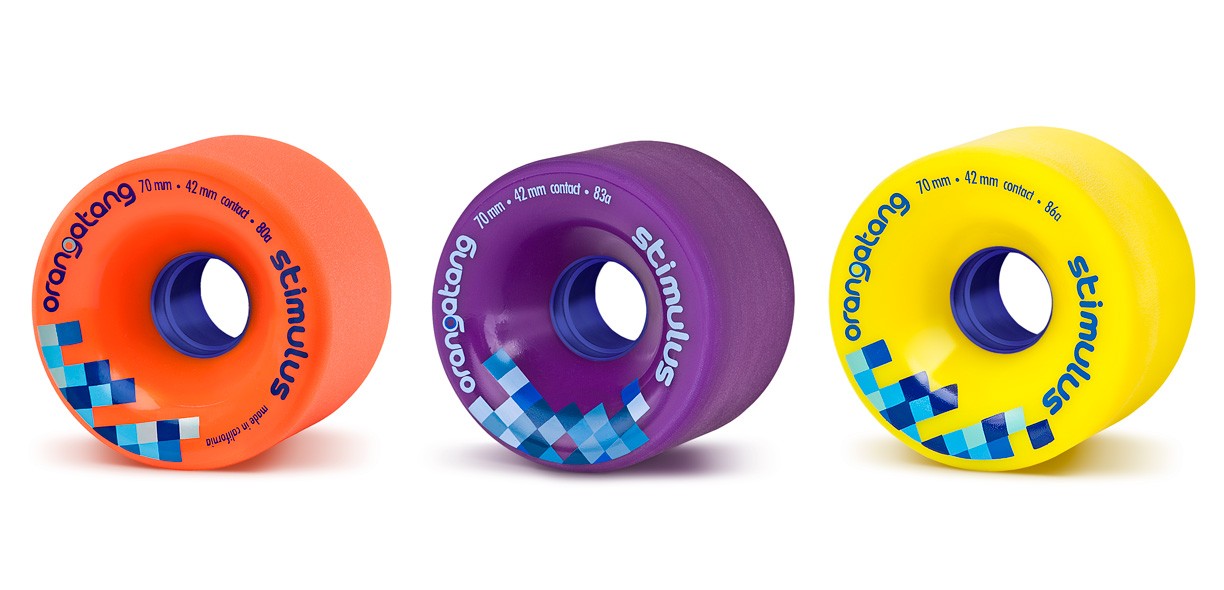 Orangatang Stimulus 70mm x 80a Wheels