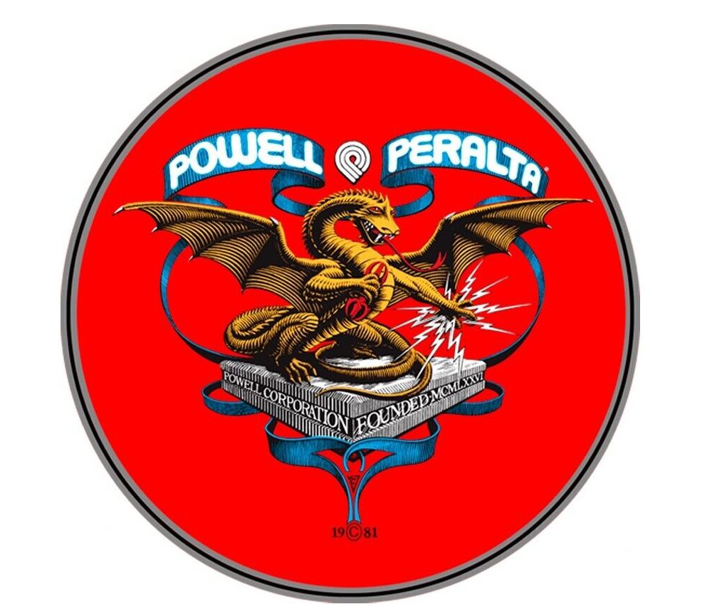 Powell Peralta Banner Dragon Sticker
