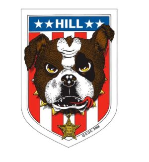 Powell Peralta Frankie Hill Bulldog Sticker