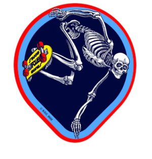 Powell Peralta OG Skate Skeleton Sticker