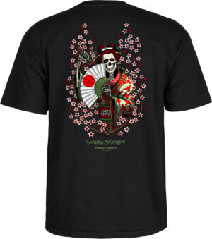 Powell Peralta Sakura Yosozumi Samurai Black Tee