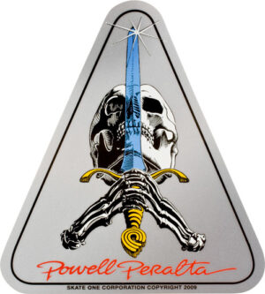 Powell Peralta Skull & Sword Sticker
