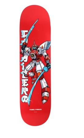 Powell Peralta Steve Caballero Gundam Red 8.25 Skateboard Deck