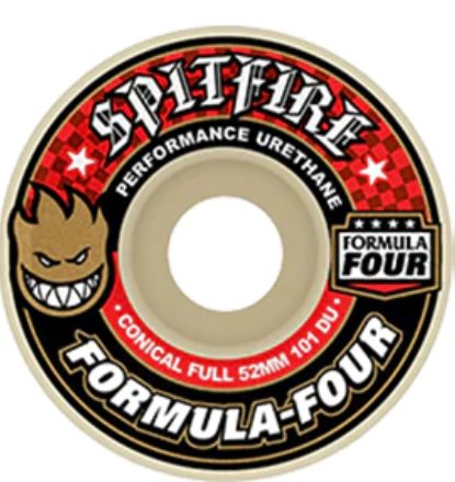 Spitfire F4 Conical Full 52mm X 101D Wheels