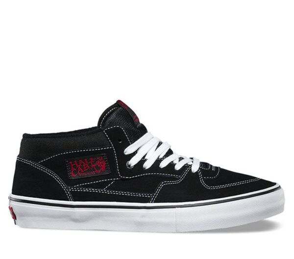 Vans Half Cab Pro Black/White Skateboard Shoes