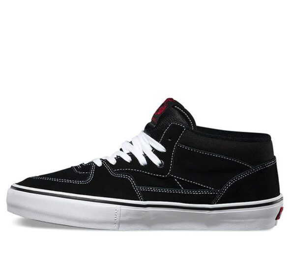 Vans Skate Half Cab Black/White Shoes - Image 8