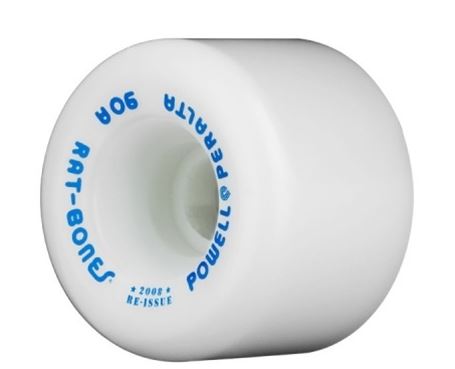 Powell Peralta Rat Bones 60mm x 90a White Wheels