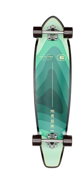 Globe The All Time Seascape 35 Longboard Skateboard Complete