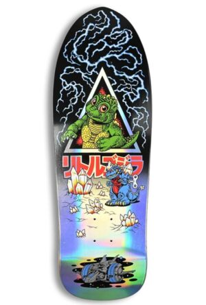 Santa Cruz x Godzilla Jr Natas 9.89 Skateboard Deck