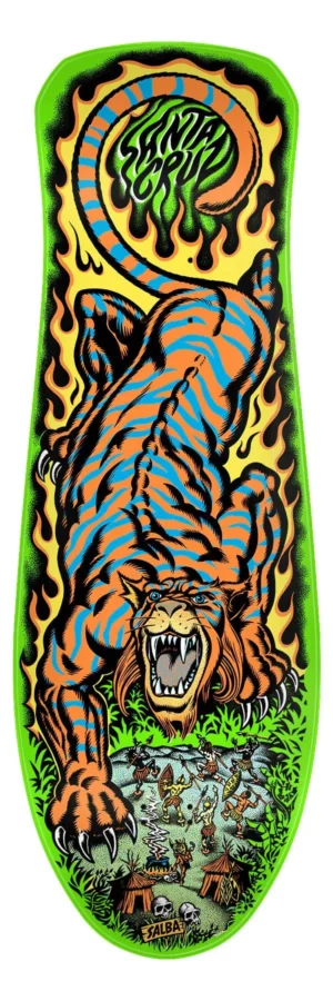 Santa Cruz Salba Tiger Reissue 10.3 Skateboard Deck