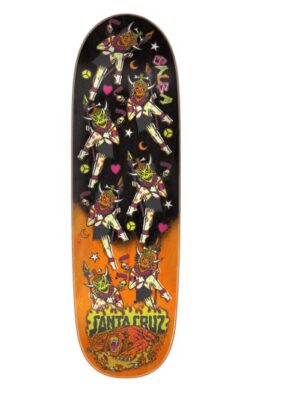 Santa Cruz Salba Firedance Egg 8.8 Skateboard Deck