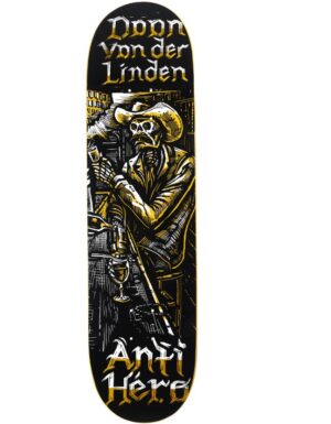 Anti Hero Daan Van Der Linden Absentes 8.38 Skateboard Deck