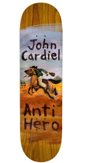 Anti Hero John Cardiel Old West 8.62 Skateboard Deck