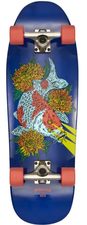 Globe Dealer Lazer Koi 29.5 Cruiser Skateboard Complete