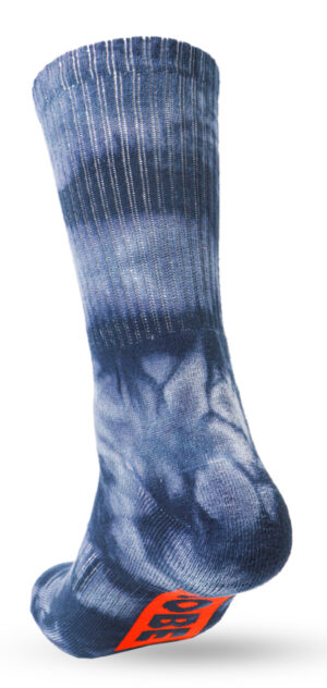 Globe Singles Black Tie Dye Crew Socks