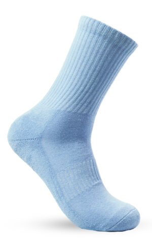 Globe Singles Light Blue Crew Socks