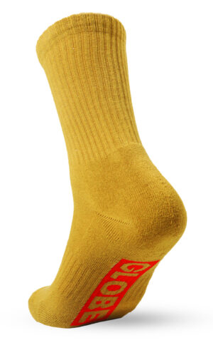 Globe Singles Mustard Crew Socks