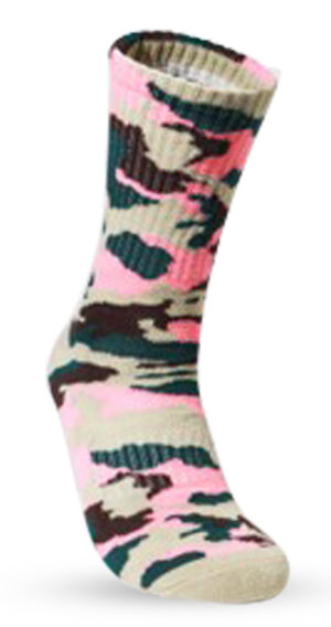 Globe Singles Pink Camo Crew Socks