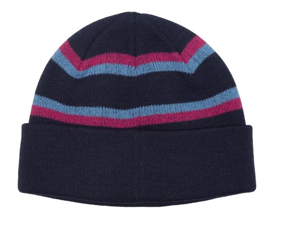 Krooked Bored Navy Cuff Beanie