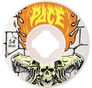 OJ Dungeon Pace White 54mm 101a Skateboard Wheels