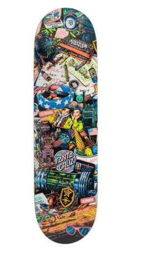 Santa Cruz X Stranger Things Season 3 8.5 Skateboard Deck