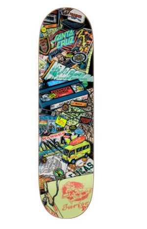 Santa Cruz X Stranger Things Season 4 8.25 Skateboard Deck