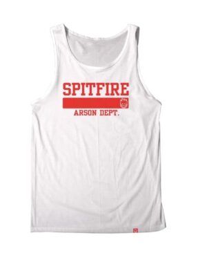 Spitfire Arson Dept White/Red Tank