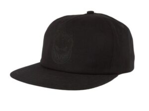 Spitfire Bighead Black/Black Snapback Hat