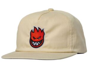 Spitfire Bighead Fill Natural/Red Snapback Hat
