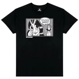 Thrasher X Toy Machine Girlfriend Black Tee