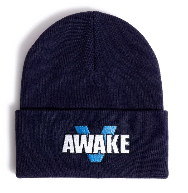 Venture Wide Awake Navy Cuff Beanie