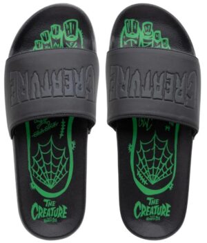 Creature Haunted Sea Black Slides