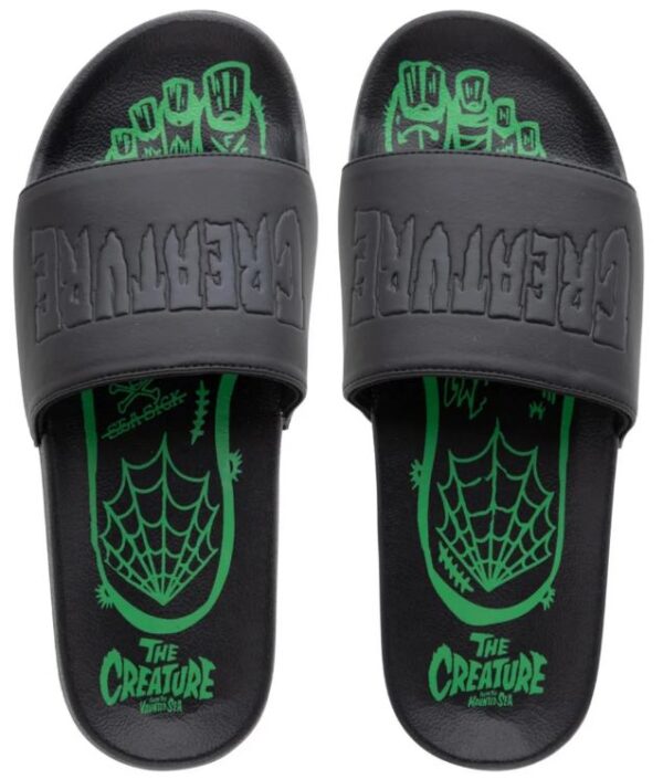 Creature Haunted Sea Black Slides