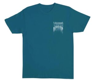 Creature Tattered Blue Tee