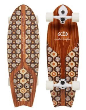 Gold Coast Longboards Daisy Dreamer Nordic Drifter Collection 30 Velocity Surf Skate Skateboard Complete