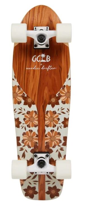 Gold Coast Longboards Ocean Bloom Nordic Drifter Collection Cruiser Skateboard Complete