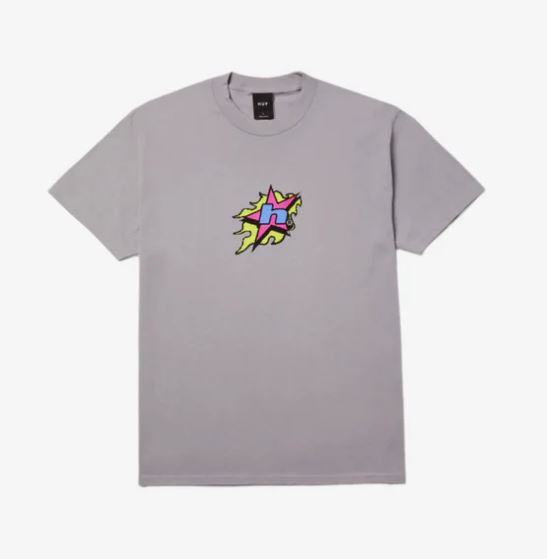 HUF H Bit Dust Purple Tee