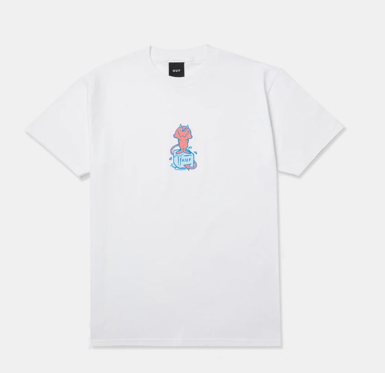 HUF Melt White Tee