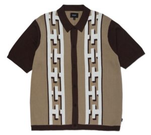HUF Pillar Brown Knit Sweater
