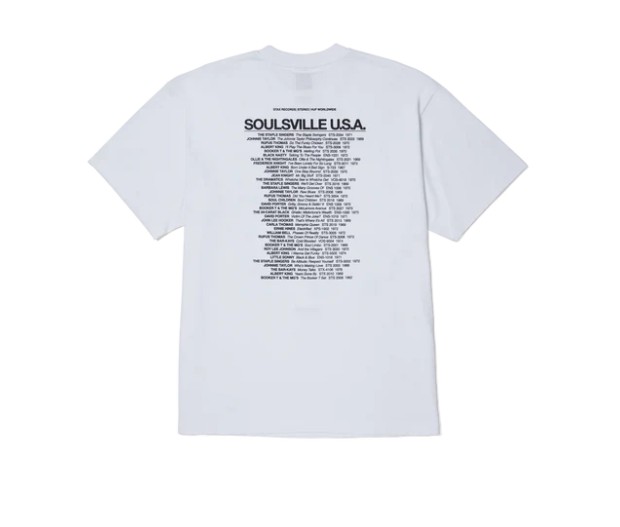 HUF Soulsville Usa White Tee